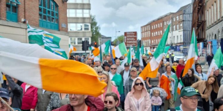 Limerick Anti-Immigration Protest 14/06/2025